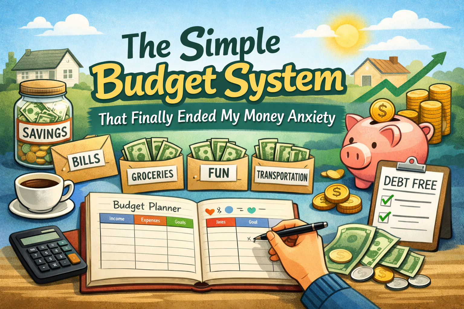 The Simple Budget System That Finally Ended My Money Anxiety