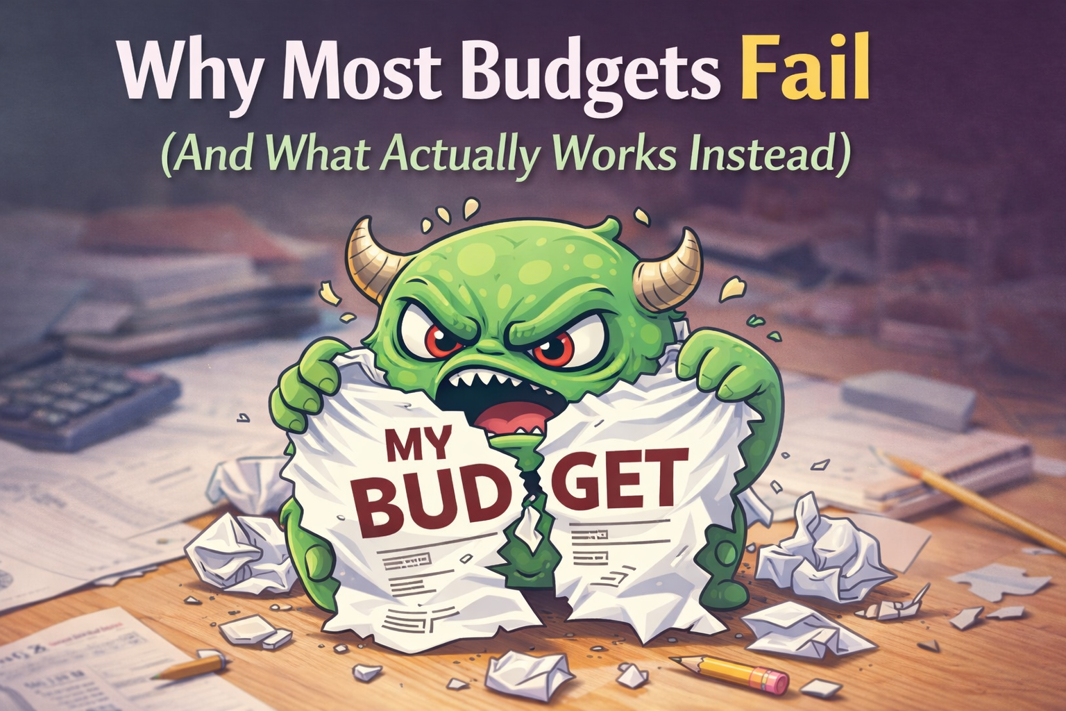 Why Most Budgets Fail (And What Actually Works Instead)
