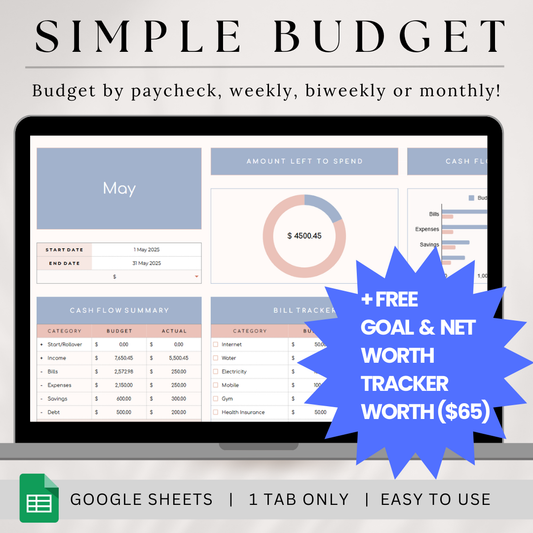 The Simple Budget System - Buy Once, Use Forever