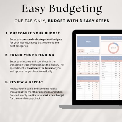 The Simple Budget System - Buy Once, Use Forever