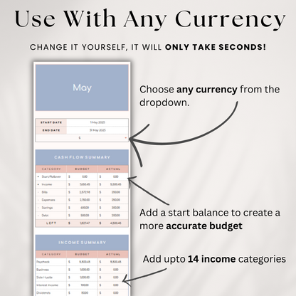 The Simple Budget System - Buy Once, Use Forever